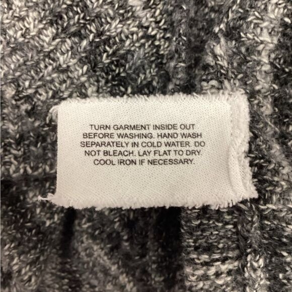 Thistle & Lavender Women’s Cowl Neck Tunic Sweater, Gray, size L - Picture 7 of 7